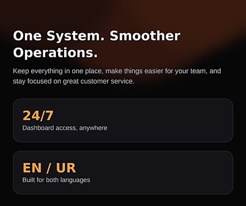 Built for Hotels & Restaurants